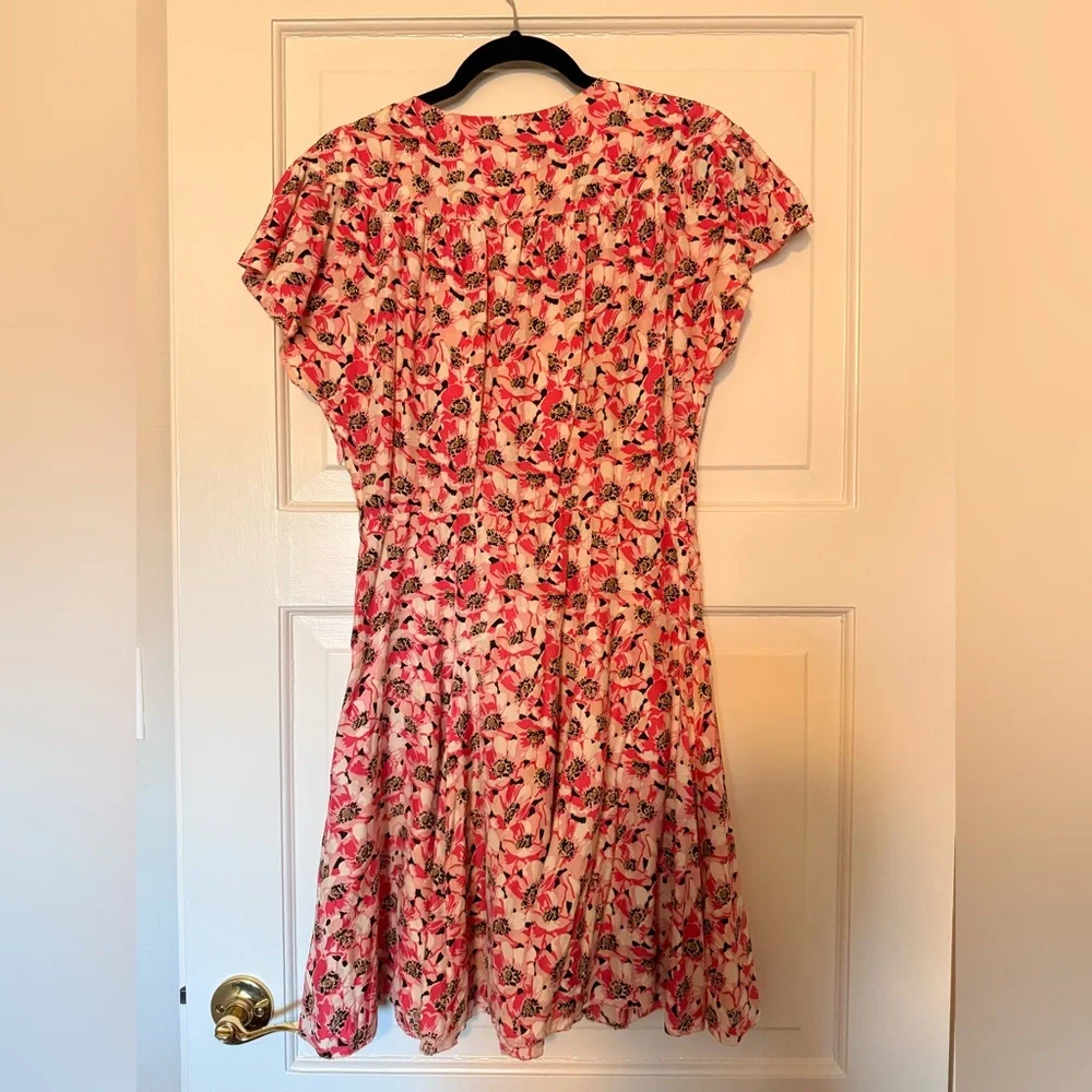 Juicy Couture Pink Floral Midi Dress - Picture 2 of 6